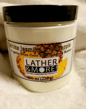 Load image into Gallery viewer, WHITE JASMINE AND PINEAPPLE BODY BUTTER