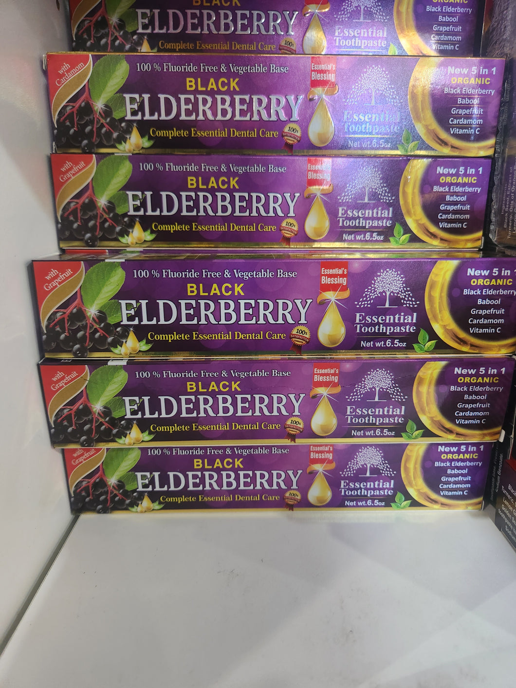 BLACK ELDERBERRY TOOTHPASTE