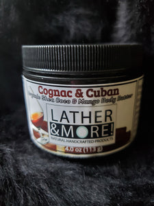 Cognac and Cuban Body Butter