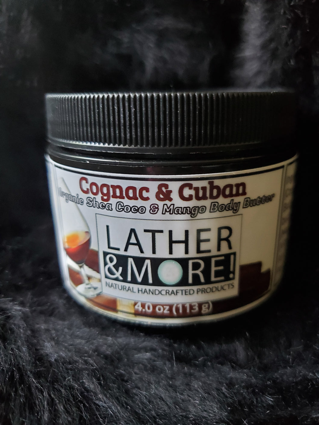 Cognac and Cuban Body Butter