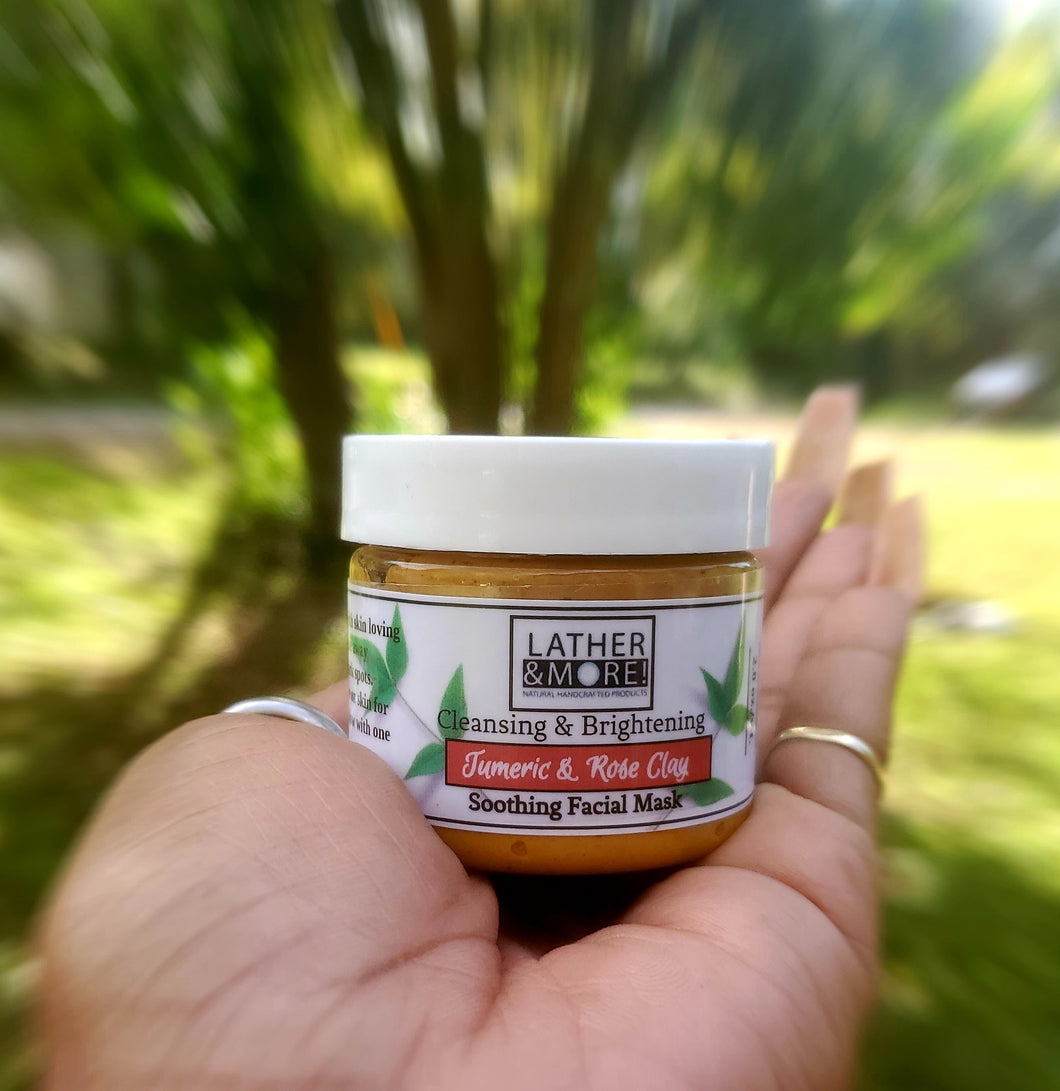 TUMERIC & ROSE CLAY MASK